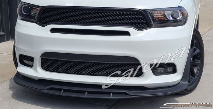 Custom Dodge Durango  SUV/SAV/Crossover Front Lip/Splitter (2017 - 2020) - $790.00 (Part #DG-046-FA)